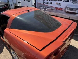 05-13 CORVETTE CPE REAR HATCH WITH GLASS SUNSET ORANGE 71U - Picture 1 of 12