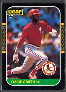 Hoja 1987 ~ Ozzie Smith 108 Salón de la fama - Imagen 1 de 2