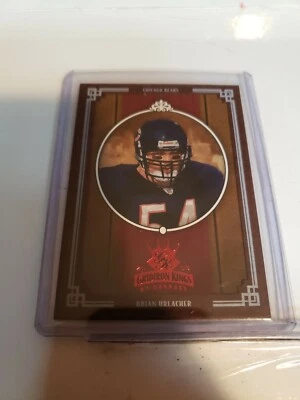 2005 Donruss Throwback Threads - Gridiron Kings #GK-3 Brian Urlacher Bears - Image 1 of 2