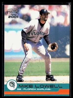 Mike Lowell 2001 Pacific Retail LTD #173 #/85 esquinas ligeramente tocadas SN Foto 1 de 2