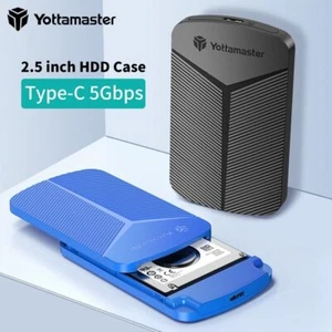 Yottamaster 2.5 Zoll SATA SSD HDD Festplattengehäuse USB 3.0 Externes Gehäuse - Afbeelding 1 van 33