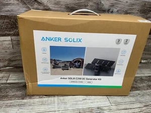 Anker Solix C200 DC Power Bank Station (60,000mAh) 60w Solar Panel (OPEN BOX) - Picture 1 of 5