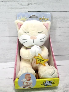 NO SOUND Kitty Cat Prayer Pet Plush Stuffed Animal Lovey Kids II Soft Expression - Picture 1 of 5