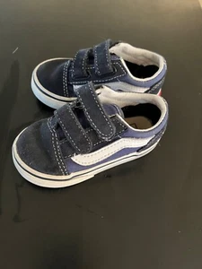 Vans Old Skool dark Blue Toddler 5.5 - Picture 1 of 8