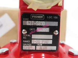 New Fisher 627-5810 Pressure Reducing Regulator 6275810 627 Series DHL or FedEX - Picture 1 of 4