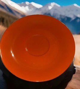 VTG. FITZ AND FLOYD, INC MCMLXXVIlI Total Color CINNABAR Saucer Under Plate - Picture 1 of 10