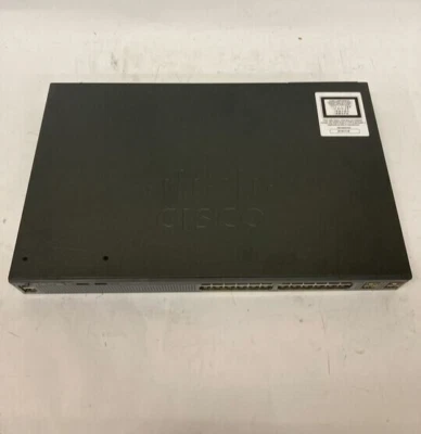 Cisco Catalyst 2960-X 24-Port APM86392 Switch, Tested for Power - Image 1 of 4