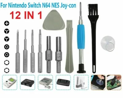 Para Nintendo Switch SNES N64 NES Wii Destornillador de herramientas reparación - Image 1 of 4