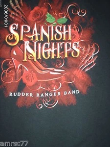 Rudder Ranger Band Spanish Nights T-Shirt schwarz Gr. L - Bild 1 von 1