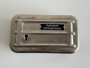 Tresor Box (ohne Schlüssel) aus der Volksbank Oerlinghausen Lippe Detmold - Bild 1 von 5