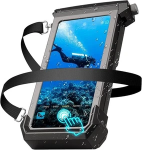 Waterproof Phone Case for Snorkeling & Diving (98ft/30m), Professional Waterproo - Picture 1 of 3