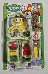 Vintage 1998 Pokemon Pocket Monsters Playset Charmander & Eevee Japanese ☆ Neu ☆ - Bild 1 von 13