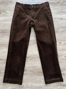 Polo Ralph Lauren Corduroy Pants Mens 34x30 Brown Classic Fit - Picture 1 of 17