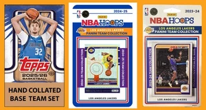 2025-26 2026 Topps LA Lakers NBA Team Set + 2024 2023 Panini Hoops LeBron James - Picture 1 of 2