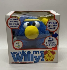 Vintage 1997 Wake Me Willy Coccolosa Sveglia Parlante Rumpus Peluche Bambola Giocattolo - Foto 1 di 5