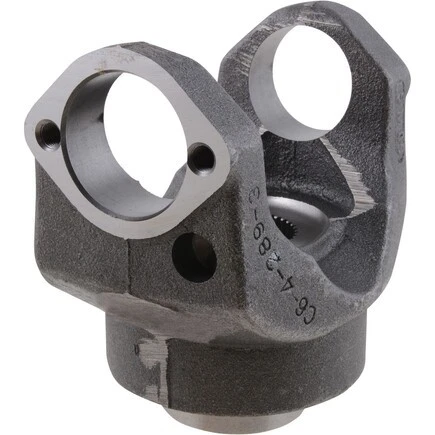 Dana 6-4-7141 1710 Series Drive Shaft End Yoke   Steel, 38 Spline, Bp Yoke - Image 1 of 4