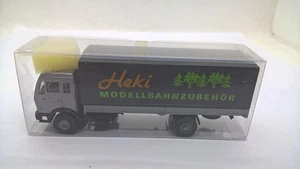 Roskopf Mercedes 1217 NG Pritsche/Plane silber dunkelgrau HEKI in OVP (86) - Bild 1 von 4