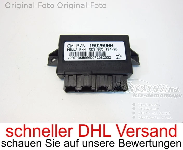 centralina sedile CADILLAC ARRAMPICATA CK57C 10.06- 15925900 sedile posteriore - Immagine 1 di 1