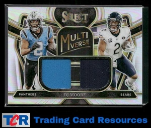 2023 Panini Select #MU-DMO DJ Moore Multiverse Prizm #/99 - Picture 1 of 2