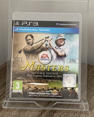 EA Sports Masters Historic Edition Sony PlayStation 3 PS3 PlayStation move - Image 1 of 3