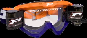 PRO GRIP PZ3450ROAFBL 3450 Riot Roll Off Goggles - Fluorescent Orange/Blue - Picture 1 of 2