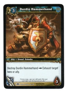 Durdin Hammerhand Dark Portal 162/319 Dany Orizio World of Warcraft WoW TCG CCG - Picture 1 of 2