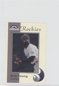 1994 Colorado Rockies Police Eric Young #21
