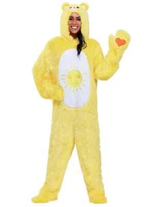 Care Bears Adult Classic Funshine Bear Costume - Picture 1 of 1