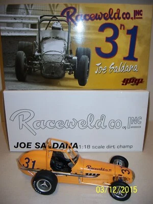 #31 JOE SALDANA  USAC 1/18 RACEWELD OFFY DIRT CHAMP - Image 1 of 2