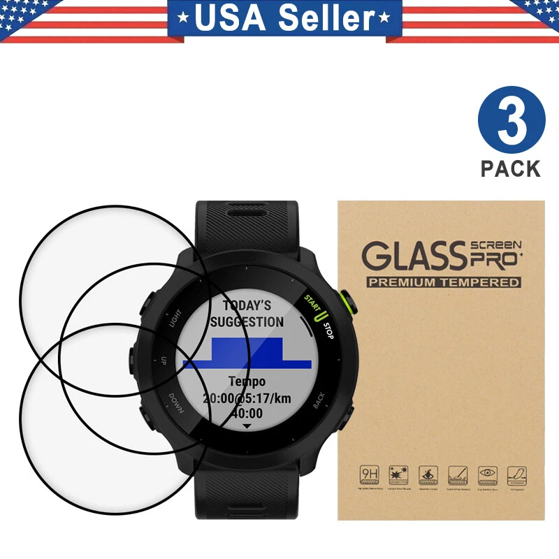 3PCS PMMA / Acrylic Durable Screen Protector For Garmin Forerunner 55 42mm