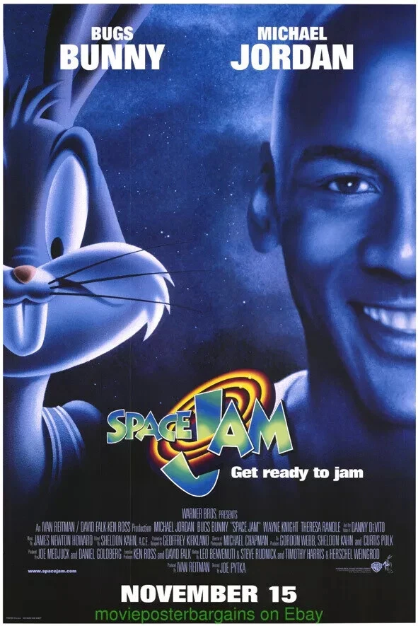 SPACE JAM MOVIE POSTER Original MINT