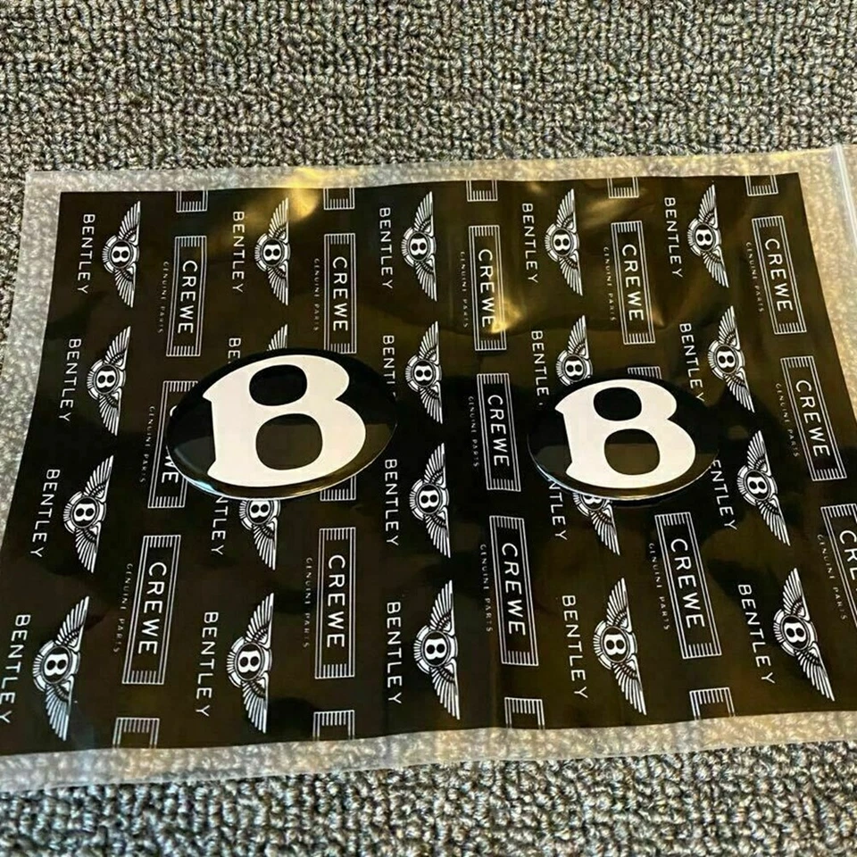 Insignia emblema capó y maletero B para Bentley Continental GT GTc Flying Spur 2003-2012 Foto 1 de 1