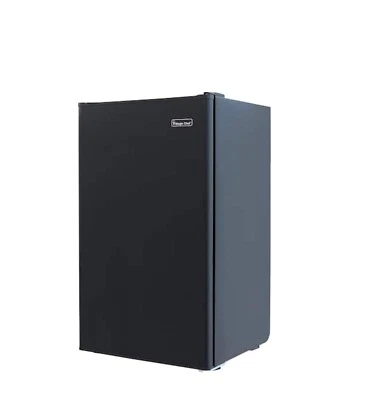 BRAND NEW Magic Chef  3.3 cu. ft. Mini Refrigerator Stainless steel Black - Image 1 of 4