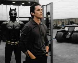 The Dark Knight Christian Bale Signed Photo 8x10 COA - Picture 1 of 1