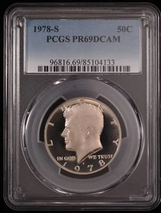 1978-S Clad Kennedy Half Dollar PR69DCAM PCGS - Picture 1 of 2