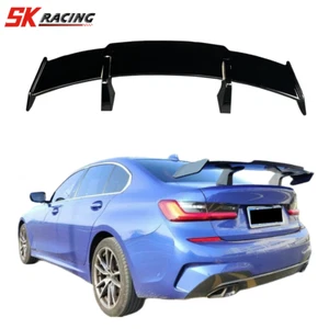 Fits Kia Forte K3 2019-2023 Gloss Black Rear Trunk Lip Spoiler Wing Bodykit - Picture 1 of 23