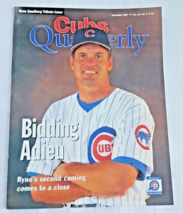 Ryne Sandberg Chicago Cubs Quarterly September 1997 Tribute Issue, Chicago Cubs - Picture 1 of 2