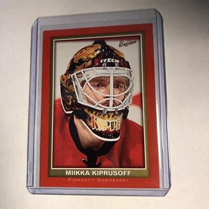 Tarjeta #15 Miikka Kiprusoff 2005-06 Upper Deck Bee Hive Red Border - Imagen 1 de 2