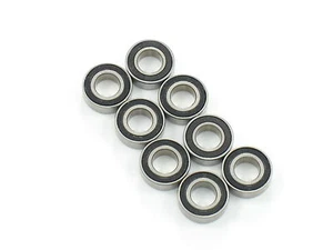 NEW SAVAGE X 8X16X5MM WHEEL BEARINGS 8 HPI XL B085 FLUX 4.6 - Picture 1 of 3