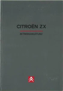 CITROEN ZX  Betriebsanleitung 1996 Bedienungsanleitung Limousine + Kombi BA - Picture 1 of 1