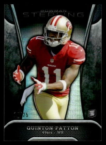 Quinton Patton 2013 Bowman Sterling Prism Refractors #/25 #93 - Picture 1 of 2