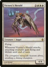 MTG - Victory's Herald - Mirrodin Besieged - X1 - (LP) - FREE SHIPPING