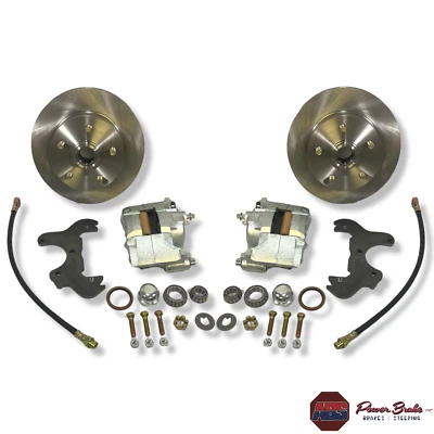 Kit completo de frenos de disco delanteros Ford Mustang 1964-'66 de 5 orejetas #622 Foto 1 de 2