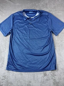 Mens Shirt Medium Golf Polo PGA Tour Stretch Club All Over Geometric Print - Picture 1 of 14
