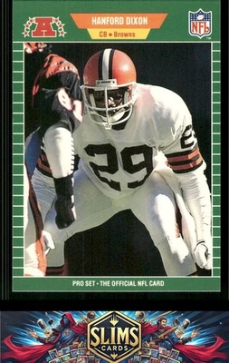 1989 Pro Set Cleveland Browns Hanford Dixon #75 - Image 1 of 2