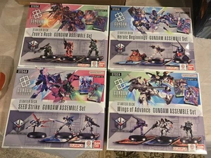 Gundam Card Game: Starter Deck Assemble Set Bundle ST01 St02 St03 St04 Brandneu - Bild 1 von 2