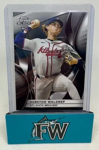 2025 Topps Chrome Black Hurston Waldrep #103 Base RC Braves - Bild 1 von 2