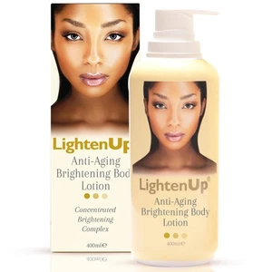 LightenUp Anti-Aging Body Lotion 400ml - Brightening Body Lotion with Argan O... - Picture 1 of 6