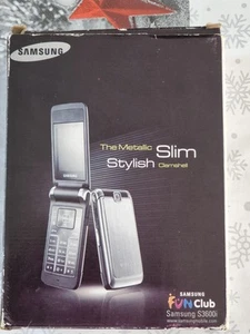 CELLULARE SAMSUNG GT-S3600i CARICABATTERIA,BATTERIA,AURICOLARI,SCATOLA ORIGINALE - Picture 1 of 11
