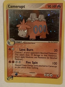 Camerupt 4/109 Ruby and Sapphire Holo - Picture 1 of 5